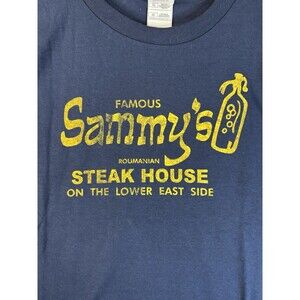 Famous Sammy’s Romanian Steakhouse Shirt XL New York City Vintage USA New